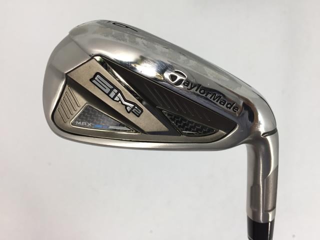 お買い得品！【中古ゴルフクラブ】(5本セット)テーラーメイド SIM2 MAX (シム2 マックス) アイアン 2021 (日本仕様) TENSEI BLUE TM60 6〜9.P【14日間返品OK】