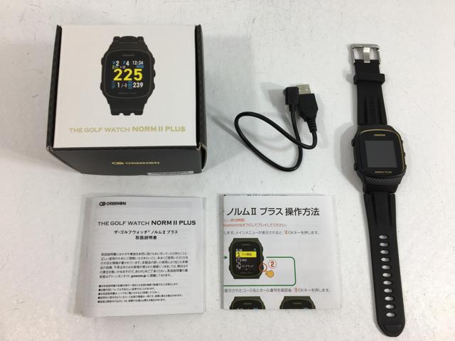 返品OK 【中古ゴルフ用品】GREENON(グリーンオン) THE GOLF WATCH(ザ