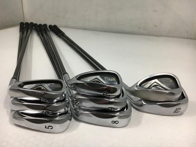 中古ゴルフクラブ】(8本セット)ブリヂストン ツアーステージ PHYZ