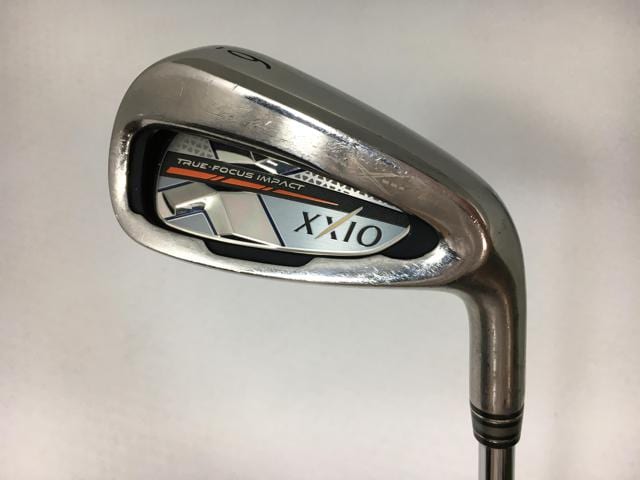 【中古ゴルフクラブ】(5本セット)ダンロップ ゼクシオ10 テン (XXIO 10 X) アイアン 2018 (ネイビー) NSプロ 870GH D.S.T 6〜9.P【14日間返品OK】