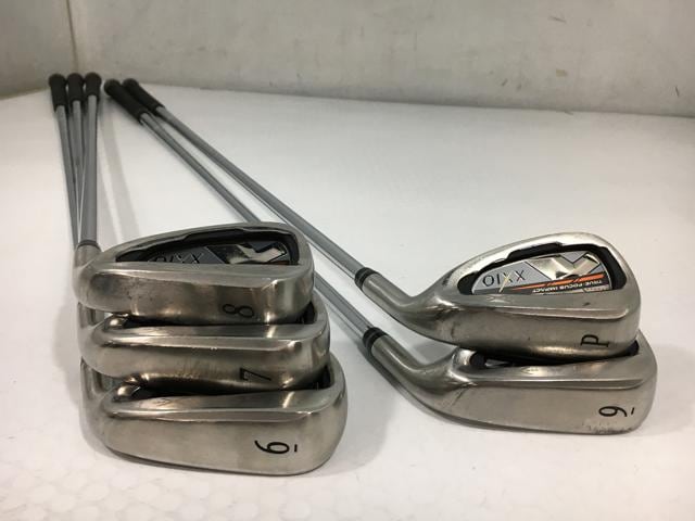 【左用】ダンロップ　XXIO 10 (ゼクシオ テン)　アイアンセット　＃６-PW（5本セット）　シャフト：純正MP1000 カーボンシャフト/R ゼクシオ10 XXIO 10アイアンセット6本NSPRO フレックスR ゼクシオ10