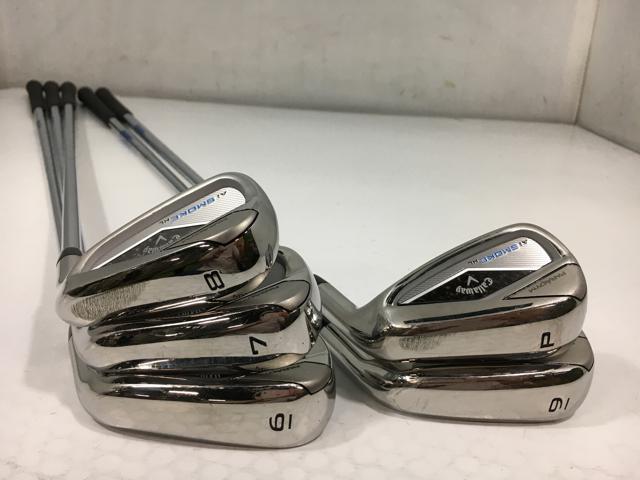 レフティ❗️Callaway Ai SMOKE HL アイアン 5〜P 6本セット
