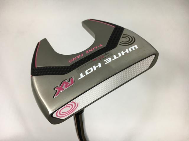お買い得品！【中古ゴルフクラブ】オデッセイ ホワイト ホット RX V-LINE FANG パター オリジナルスチール パター【14日間返品OK】