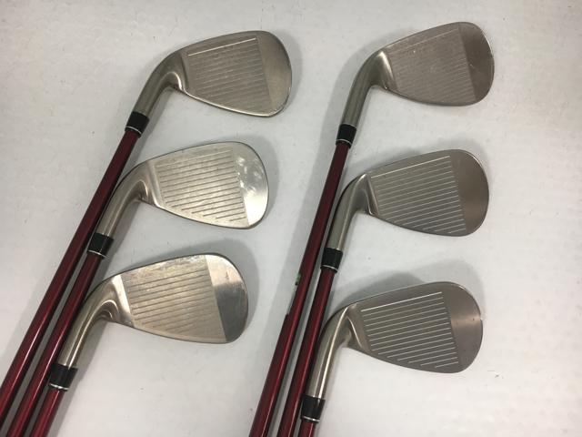 返品OK お買い得品！【中古ゴルフクラブ】(6本セット)プロギア RS