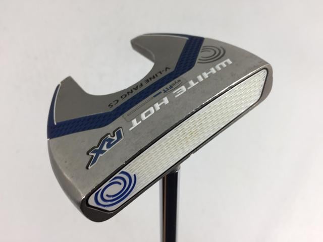 【中古ゴルフクラブ】オデッセイ ホワイト ホット RX V-LINE FANG CS パター オリジナルスチール パター【14日間返品OK】