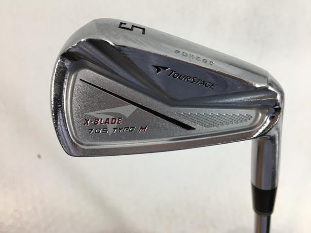 お買い得品！【中古ゴルフクラブ】(6本セット)ブリヂストン ツアーステージ Xブレード 705 TYPE-M アイアン D/G 5〜9.P【14日間返品OK】