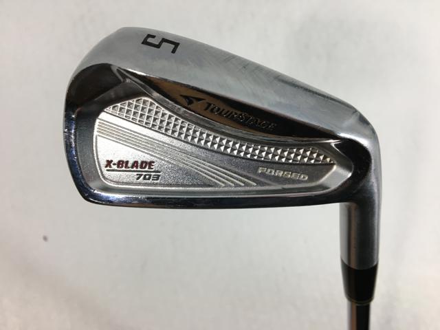 お買い得品！【中古ゴルフクラブ】(6本セット)ブリヂストン ツアーステージ Xブレード 703 アイアン NSプロ 950GH ウェイトフロー 5〜9.P【14日間返品OK】