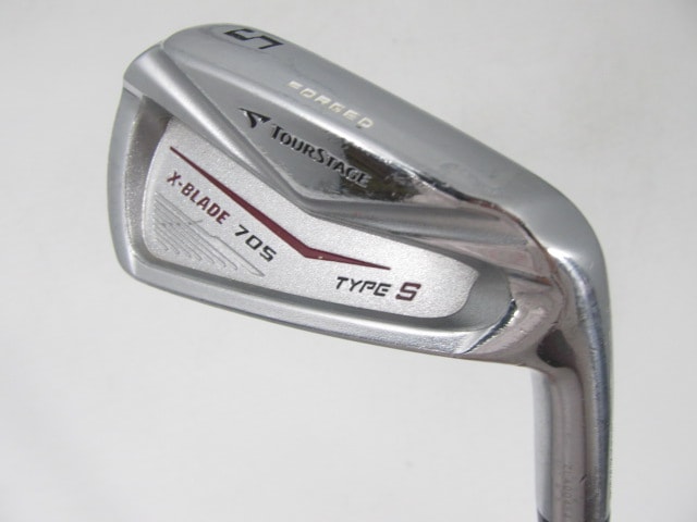 お買い得品！【中古ゴルフクラブ】(7本セット)ブリヂストン ツアーステージ Xブレード 705 TYPE-S アイアン D/G 4〜9.P【14日間返品OK】