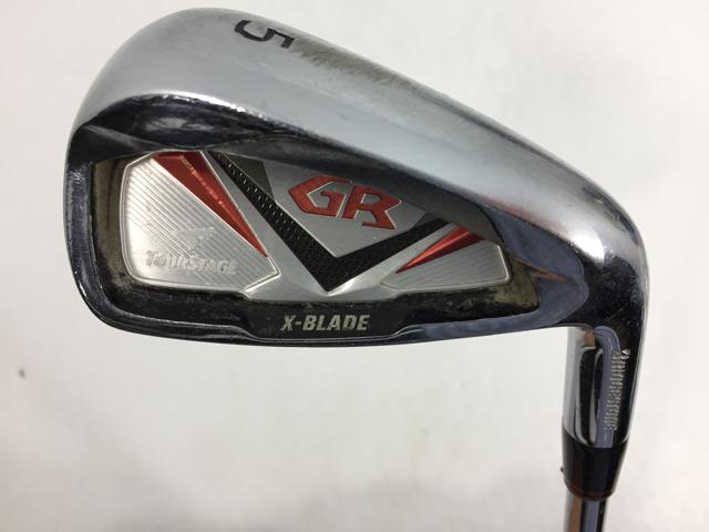 お買い得品！【中古ゴルフクラブ】(6本セット)ブリヂストン ツアーステージ Xブレード GR アイアン 2010 GS85 5〜9.P【14日間返品OK】