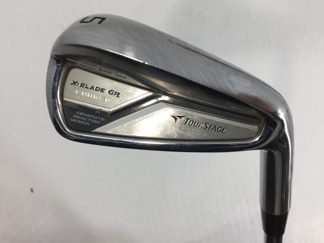 お買い得品！【中古ゴルフクラブ】(7本セット)ブリヂストン ツアーステージ Xブレード GR フォージド アイアン 2014 NSプロ 950GH 4〜9.P【14日間返品OK】