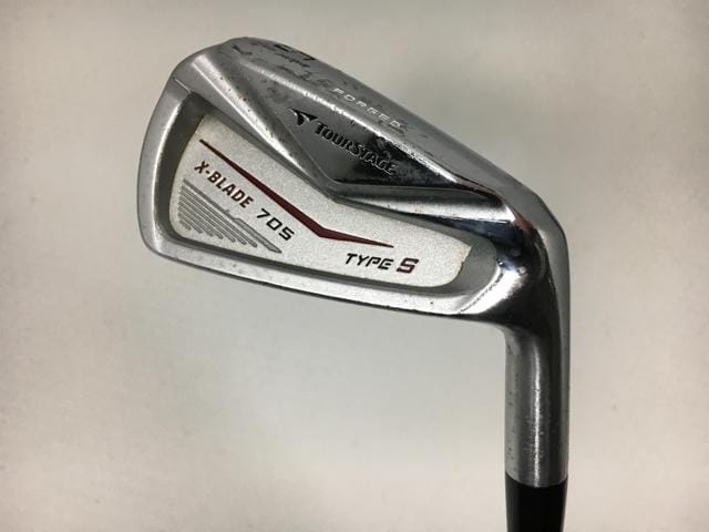 ブリヂストン ツアーステージ Xブレード アイアンセット TOURSTAGE X-BLADE GR FORGED 8S フレックスS 中古 Cランク 値下げ新品同様ラウンド未使用品ツアーステージXブレードCBアイアン