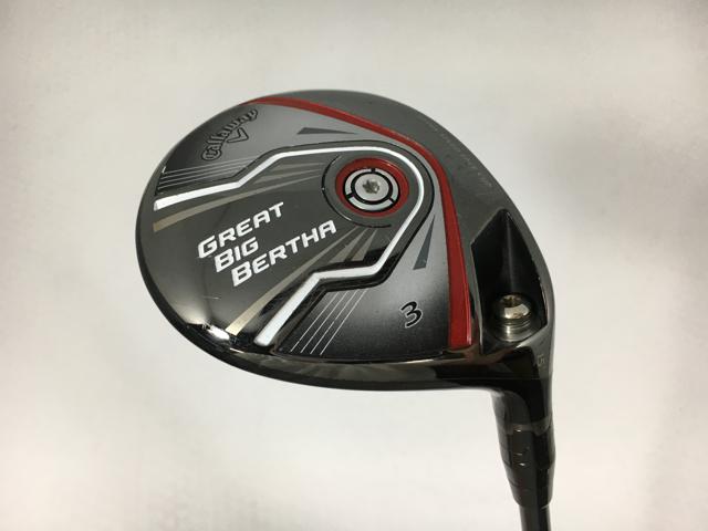 【中古ゴルフクラブ】キャロウェイ グレートビッグバーサ フェアウェイ 2016 (日本仕様) オリジナルカーボン 3W【14日間返品OK】