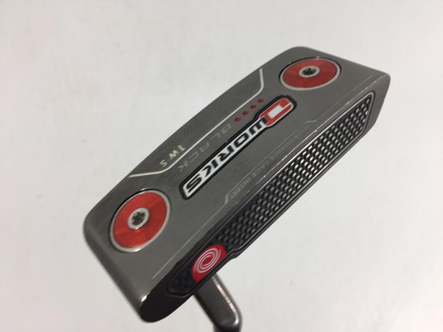 【中古ゴルフクラブ】オデッセイ O-WORKS BLACK(オー・ワークス ブラック) #1W S パター オリジナルスチール パター【14日間返品OK】