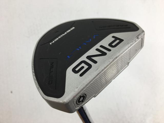お買い得品！【中古ゴルフクラブ】ピン VAULT BERGEN プラチナム 2016 オリジナルスチール パター【14日間返品OK】