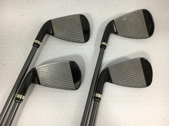 中古ゴルフクラブ】(4本セット)プロギア NEW egg (赤エッグ) アイアン