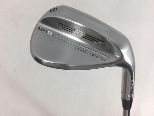 【中古ゴルフクラブ】タイトリスト ボーケイ ウェッジ スピンミルド SM9 (ツアークロム)58.12D(日本仕様) BV105 SW【14日間返品OK】