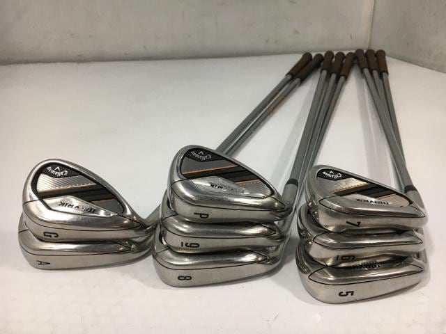 希少 左利き Callaway MAVRIK MAX アイアン 8本 レフティ