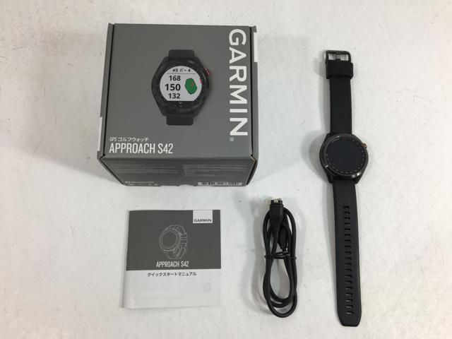 GARMIN ガーミン S42 Garmin Approach S42 GPSゴルフウォッチ 美品