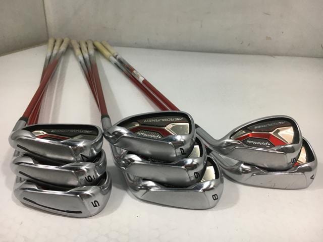 左利き】TaylorMade BURNER 2007年 アイアンセット 6本 【バラ売り可