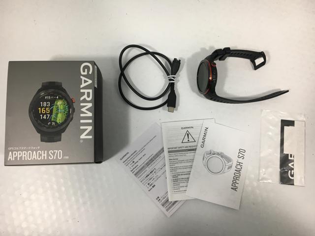 中古】GARMIN APPROACH S70 47MM Black