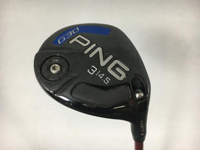 お買い得品！【中古ゴルフクラブ】ピン G30 フェアウェイ Motore Speeder エボリューション3 FW50 3W【14日間返品OK】