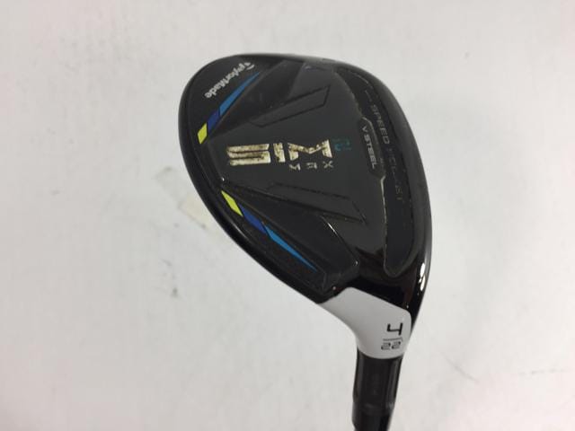 【中古ゴルフクラブ】テーラーメイド SIM2 MAX (シム2 マックス) レスキュー 2021 (日本仕様) TENSEI BLUE TM60 U4【14日間返品OK】