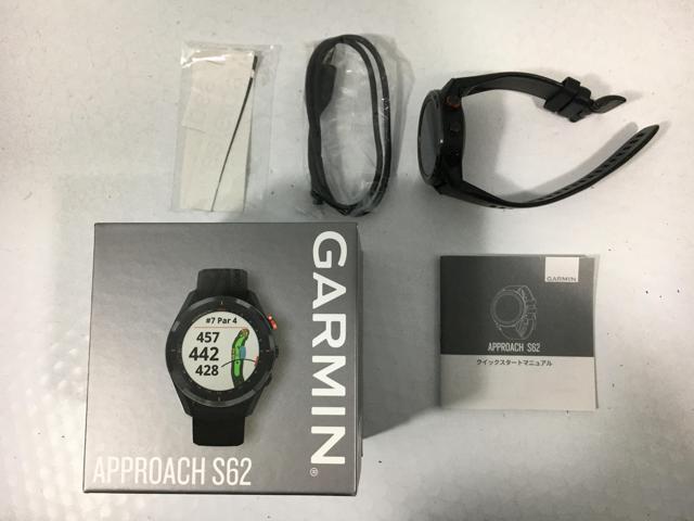 中古APPROACH S62 GPSゴルフウォッチ ガーミン S62 アプローチ garmin