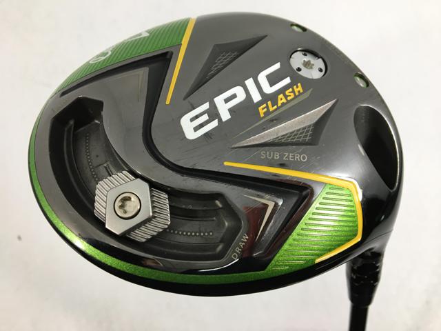 お買い得品！【中古ゴルフクラブ】キャロウェイ EPIC FLASH (エピック フラッシュ) SUB ZERO ドライバー 2019 (日本仕様) KURO KAGE 60G 1W【14日間返品OK】