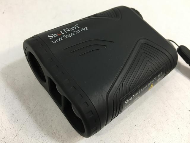 ShotNavi LASER SNIPER X1 FIT2 (黒文字表示) : Shot Navi Laser Distance Measuring Instrument