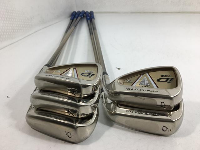 お買い得品！【中古ゴルフクラブ】(5本セット)プロギア iD nabla(ナブラ) RED(レッド) アイアン オリジナルカーボン 6〜9.P【14日間返品OK】 お買い得品！【中古ゴルフクラブ】(5本セット)プロギア iD nabla