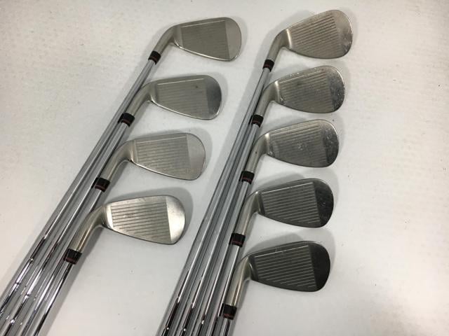 お買い得品！【中古ゴルフクラブ】(9本セット)ダイワ(グローブライド) ONOFF 赤(AKA) アイアン 2014 NSプロ 950GH 4〜9.P.A.S【14日間返品OK】