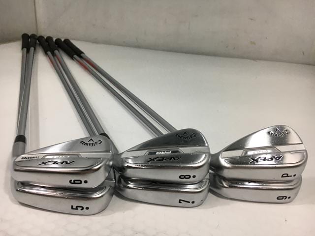 【中古ゴルフクラブ】(6本セット)キャロウェイ APEX PRO アイアン 2021 (日本仕様) NSプロ MODUS3 TOUR120 5〜9.P【14日間返品OK】 中古ゴルフクラブ】(6本セット)キャロウェイ APEX PRO アイアン 2021