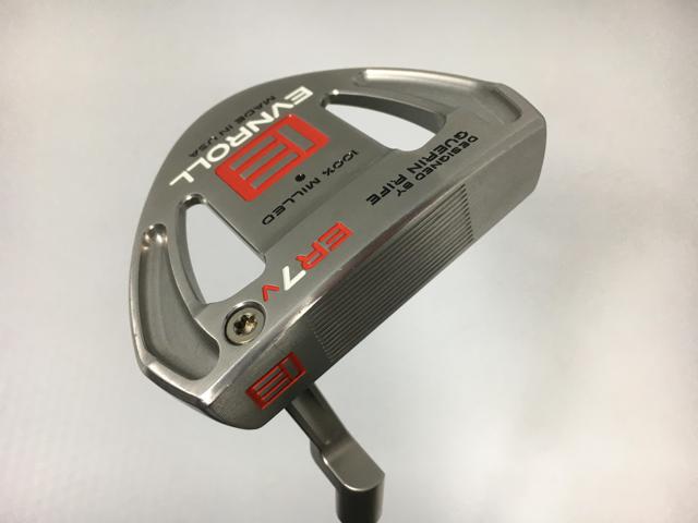 お買い得品！【中古ゴルフクラブ】EVNROLL(イーブンロール) EVNROLL(イーブンロール) ER7V フルマレット ショートクランク パター オリジナルスチール パター【14日間返品OK】