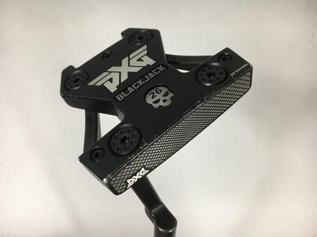 お買い得品！【中古ゴルフクラブ】PXG PXG BATTLE READY (バトルレディ) BLACKJACK プランバーズネック パター オリジナルスチール パター【14日間返品OK】