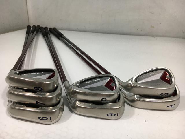 グローブライド ONOFF アイアン2012 7本セット(6～S） 　 純正カーボンシャフト(S) グローブライド オノフ ONOFF 2012 アイアン 6-SW 6本 SMOOTH KICK LP