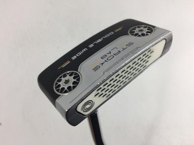 【中古ゴルフクラブ】オデッセイ STROKE LAB(ストローク ラボ) DOUBLE WIDE パター 2019 オリジナルスチール パター【14日間返品OK】