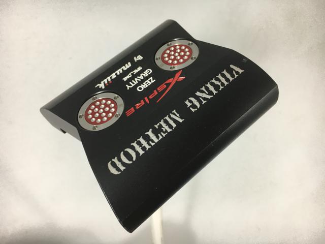 お買い得品！【中古ゴルフクラブ】ムジーク(muziik) ムジーク(muziik) XSPIRE VIKING METHOD ZERO GRAVITY パター (ストレート) オリジナルスチール パター【14日間返品OK】