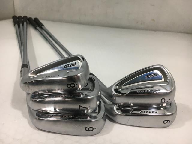 中古ゴルフクラブ】(5本セット)プロギア RS フォージド アイアン 2018