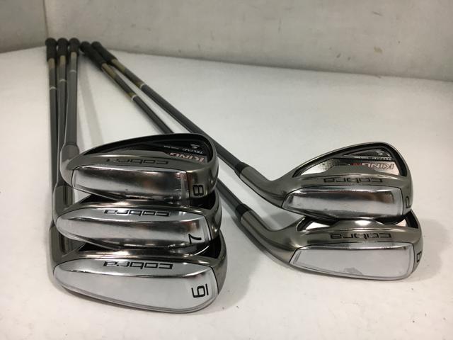 【中古ゴルフクラブ】(5本セット)コブラ KING F6 アイアン 2016 (日本仕様) FUJIKURA SPEEDER オリジナルカーボン 6〜9.P【14日間返品OK】 中古ゴルフクラブ】(5本セット)コブラ KING F6 アイアン 2016 (日本