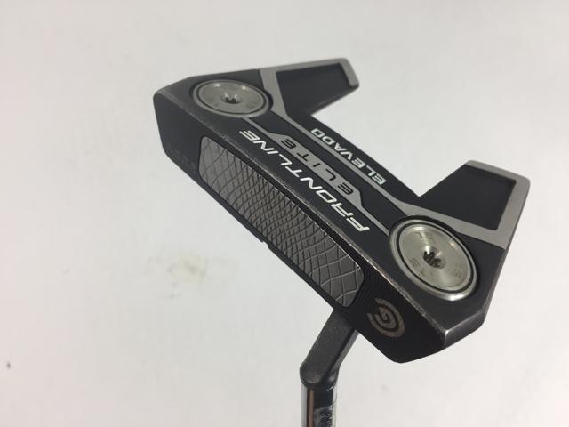 【中古ゴルフクラブ】クリーブランド FRONTLINE(フロントライン) エリート ELEVADO パター 2023 オリジナルスチール パター【14日間返品OK】