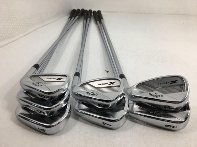 良品】キャロウェイ Xフォージド 2018 メンズアイアンセット 6本 S