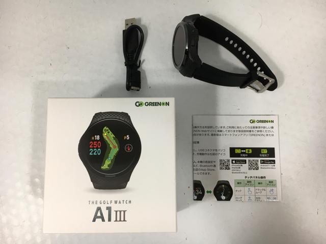 す*う様 MASA GREENON ザ・ゴルフウォッチ A1 II 箱、充電器、 す*う様