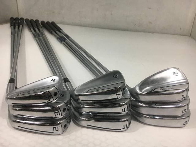 【中古ゴルフクラブ】(9本セット)テーラーメイド P-790 アイアン 2019 プロジェクトX スチール 2〜9.P【14日間返品OK】 中古ゴルフクラブ】(9本セット)テーラーメイド P-790 アイアン 2019