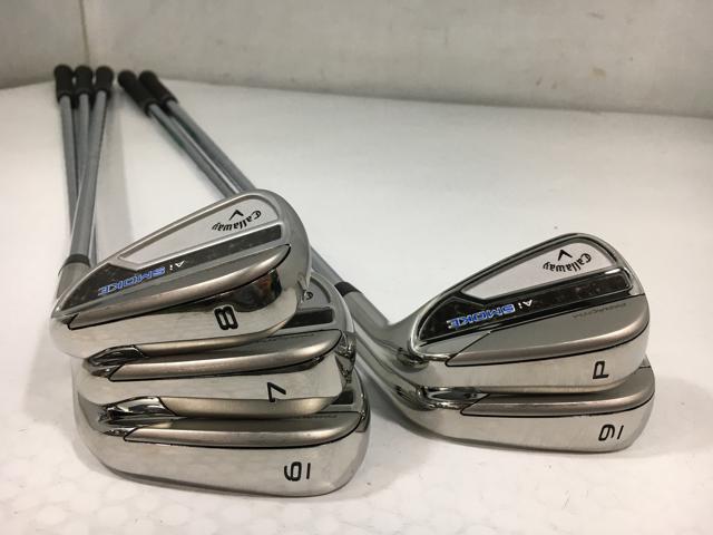 キャロウェイ PARADYM AI SMOKE アイアンセット5本 NSプロ 中古】Ai