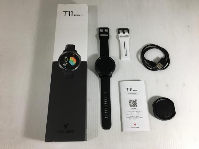 即決 中古 超美品 Voicecaddie ボイスキャディ T11 PRO [ブラック] GPS