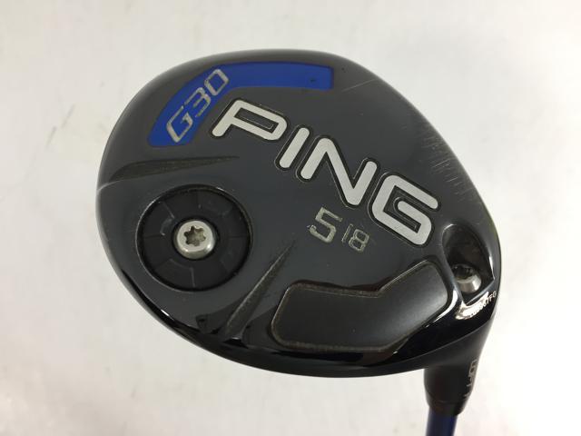 【中古ゴルフクラブ】ピン G30 フェアウェイ TFC 390F 5W【14日間返品OK】
