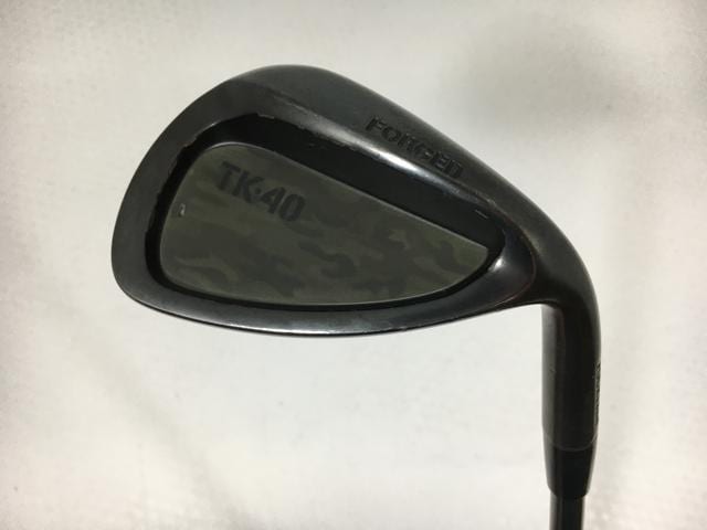【中古ゴルフクラブ】フォーティーン TK-40 フォージド ウェッジ NSプロ TS-114w ブラック SW【14日間返品OK】