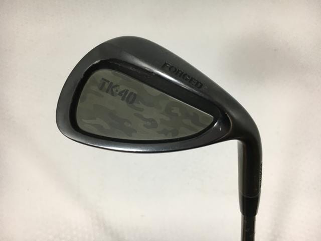 【中古ゴルフクラブ】フォーティーン TK-40 フォージド ウェッジ NSプロ TS-114w ブラック SW【14日間返品OK】