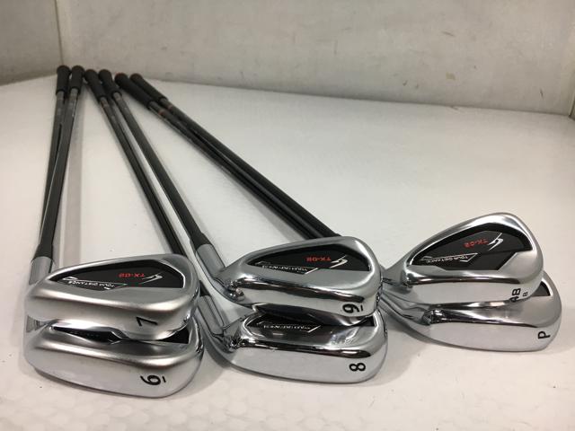 中古ゴルフクラブ】【美品】(6本セット)ツルヤゴルフ Golden Prix TX
