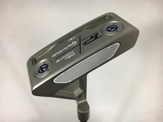【中古ゴルフクラブ】テーラーメイド TP コレクション ハイドロブラスト TRUSS DEL MONTE TB1 パター 2022 オリジナルスチール パター【14日間返品OK】